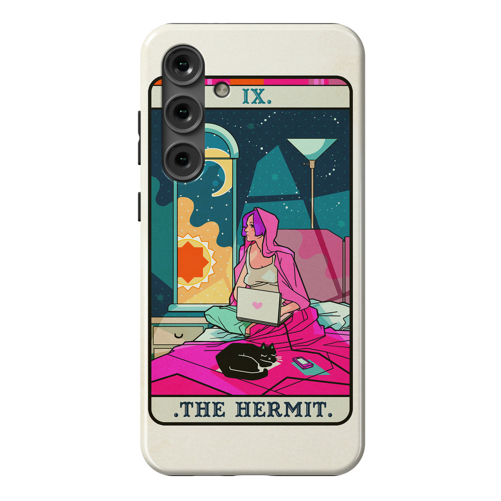 Hermit Tarot Card Phone Case