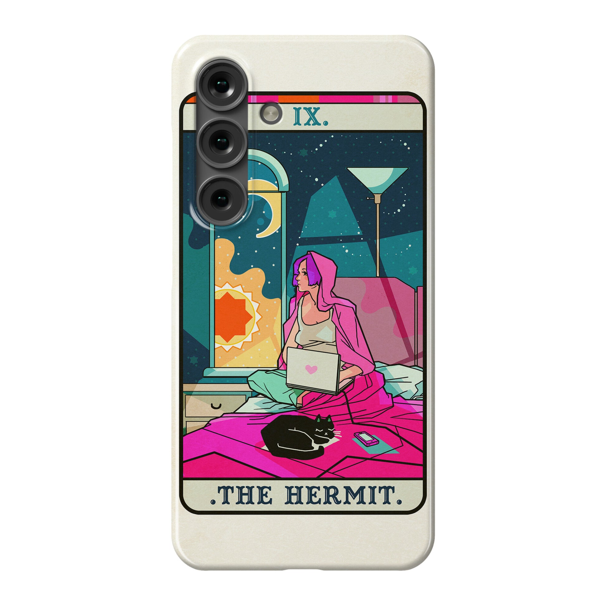 Hermit Tarot Card Phone Case