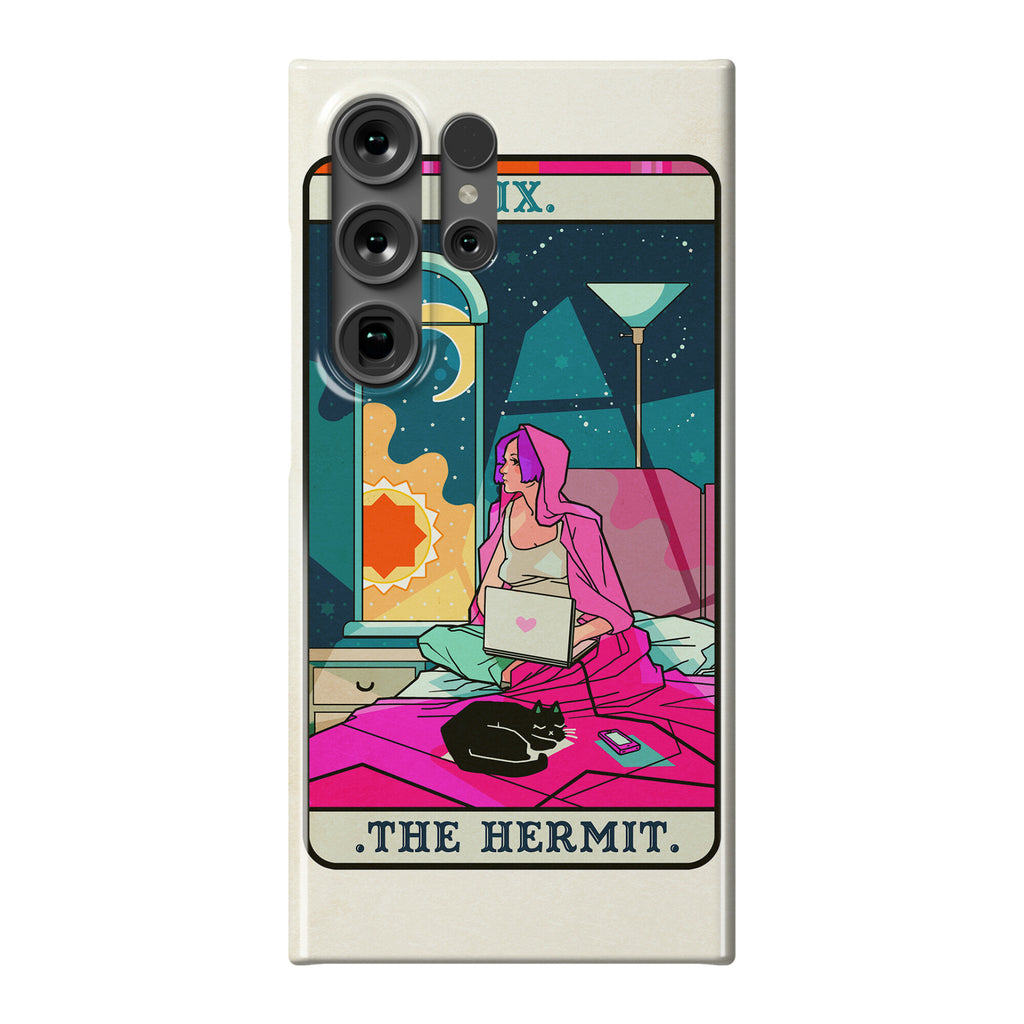 Hermit Tarot Card Phone Case