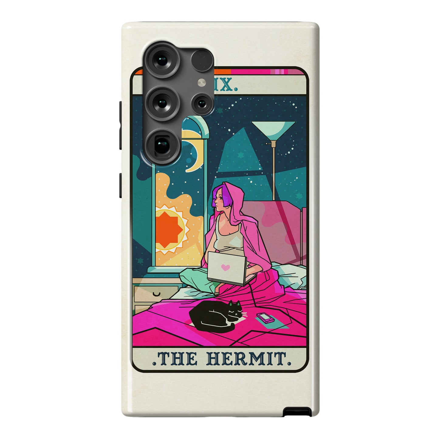Hermit Tarot Card Phone Case