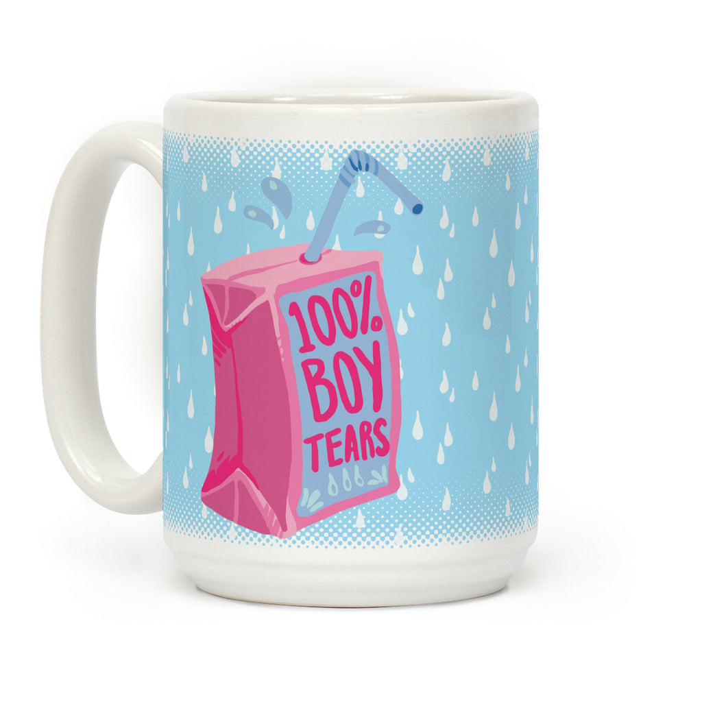 100% Boy Tears Coffee Mug
