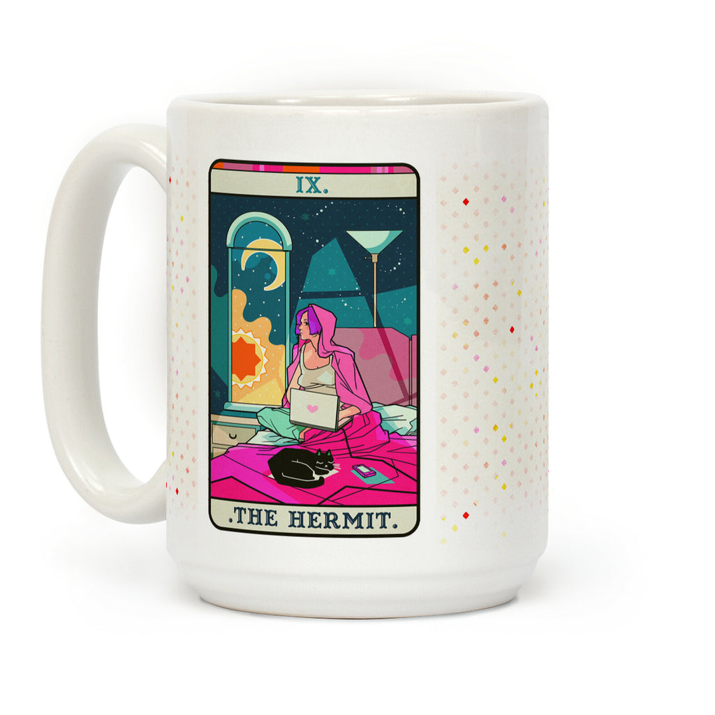 Hermit Tarot Card Coffee Mug