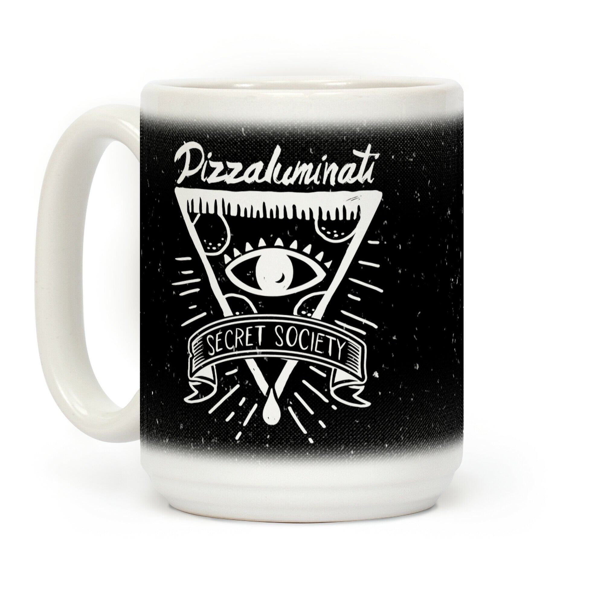 Pizzaluminati Secret Society Coffee Mug