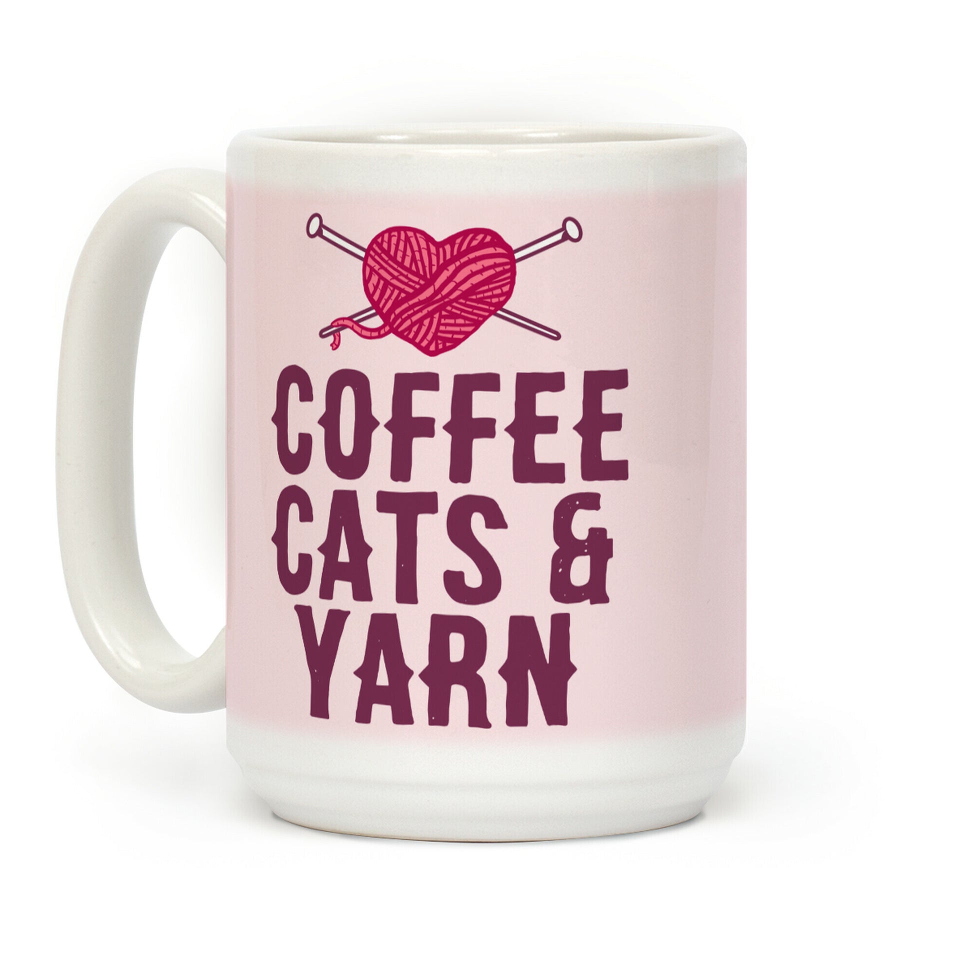 Coffee, Cats And Yarn Coffee Mug