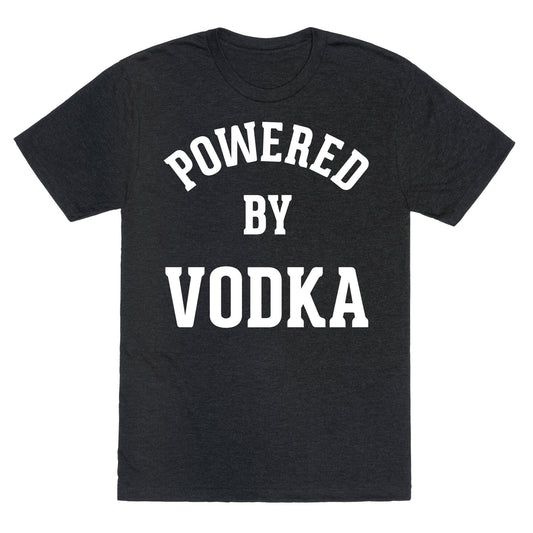 Powered By Vodka Unisex Triblend Tee