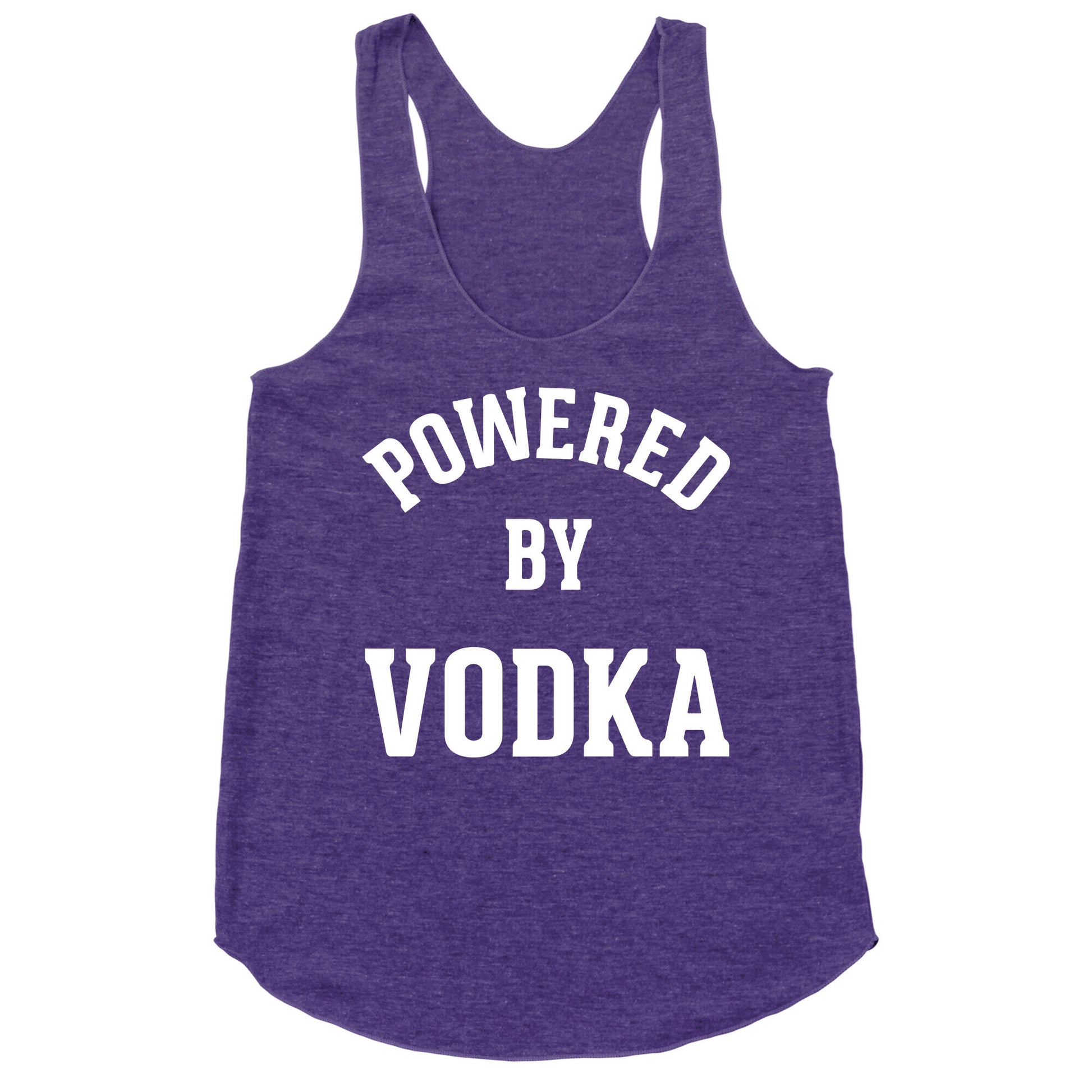 Powered By Vodka Racerback Tank