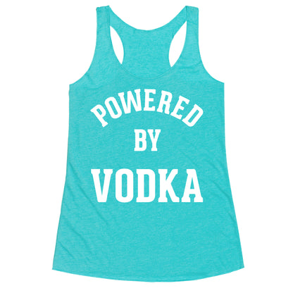 Powered By Vodka Racerback Tank