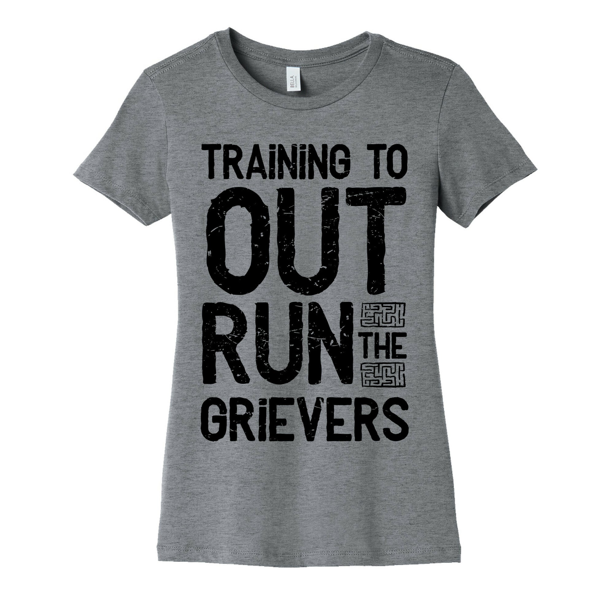 Training To Out Run The Grievers Women's Cotton Tee