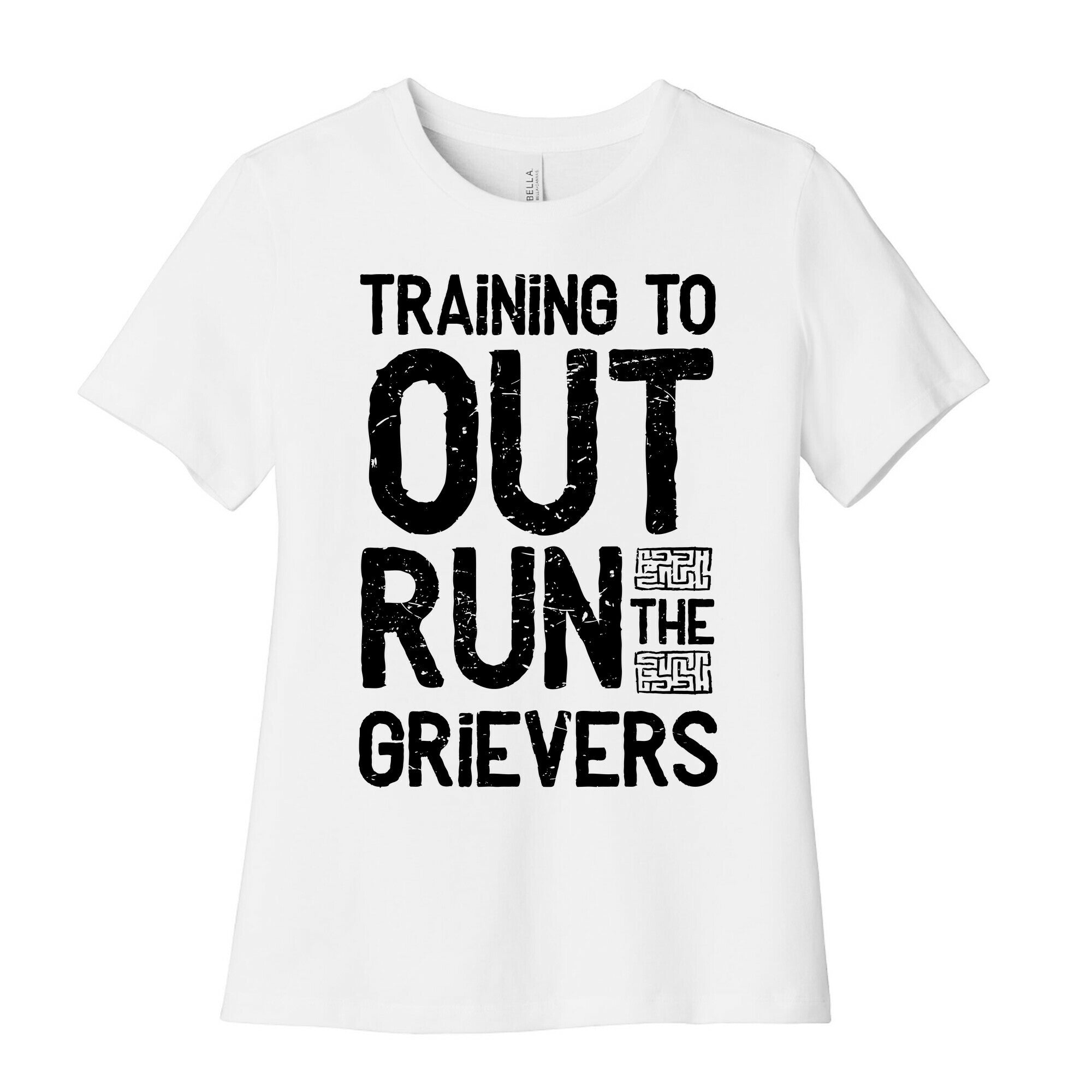 Training To Out Run The Grievers Women's Cotton Tee