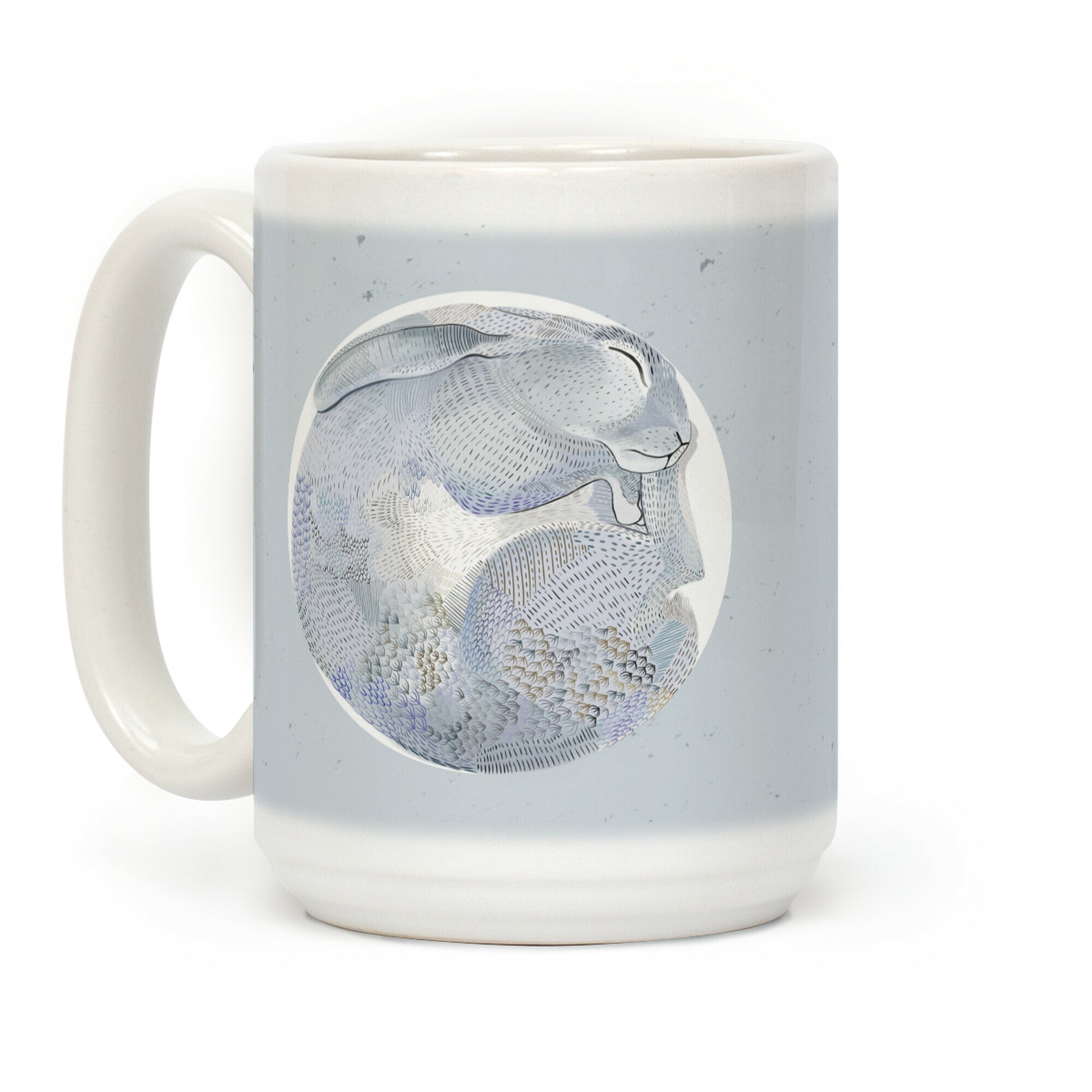 Moon Rabbit Coffee Mug