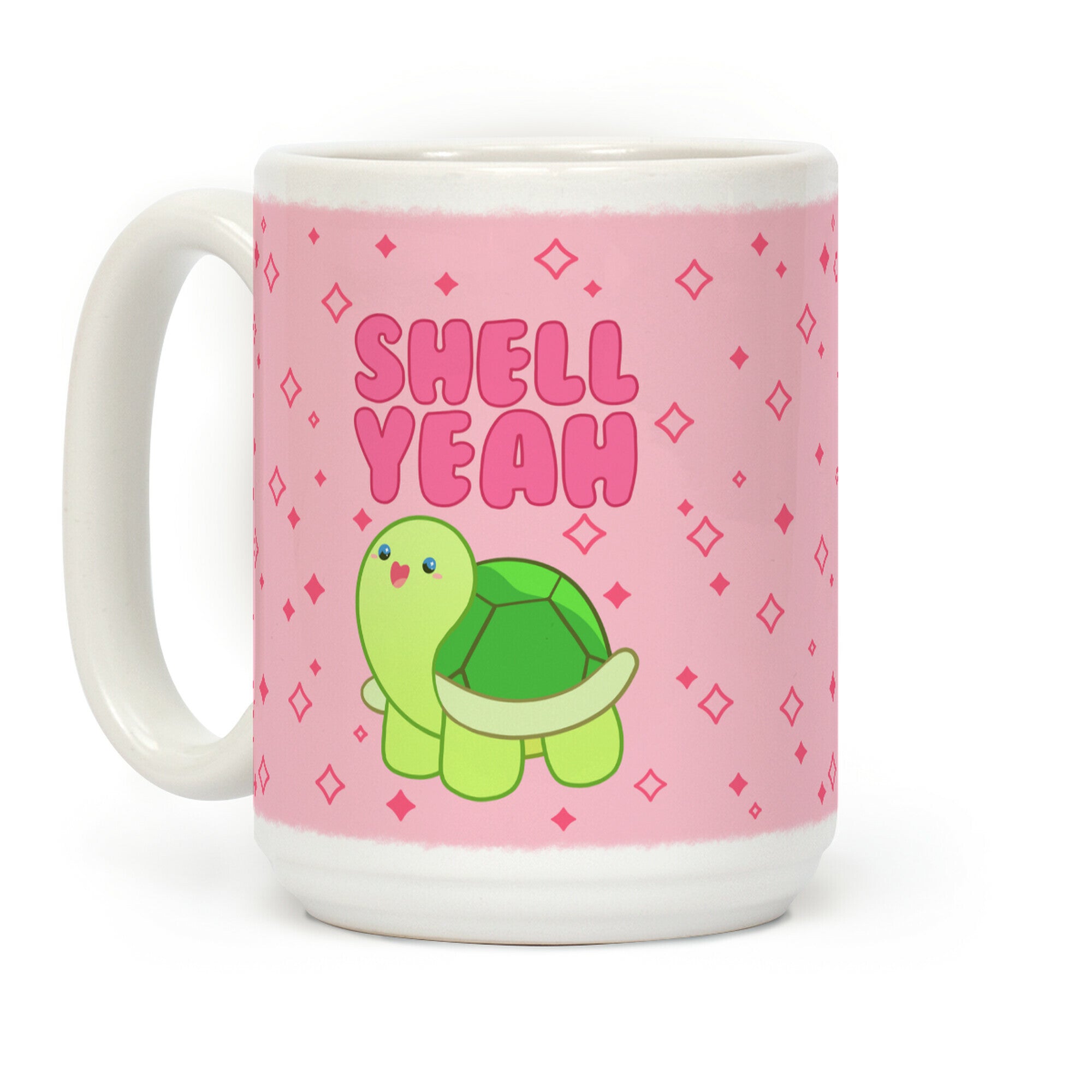 Shell Yeah Cute Turtle Coffee Mug