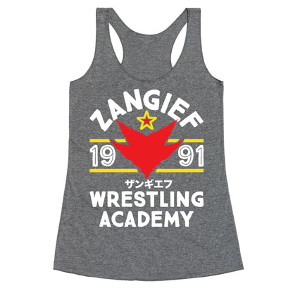 Zangief Wrestling Academy Racerback Tank