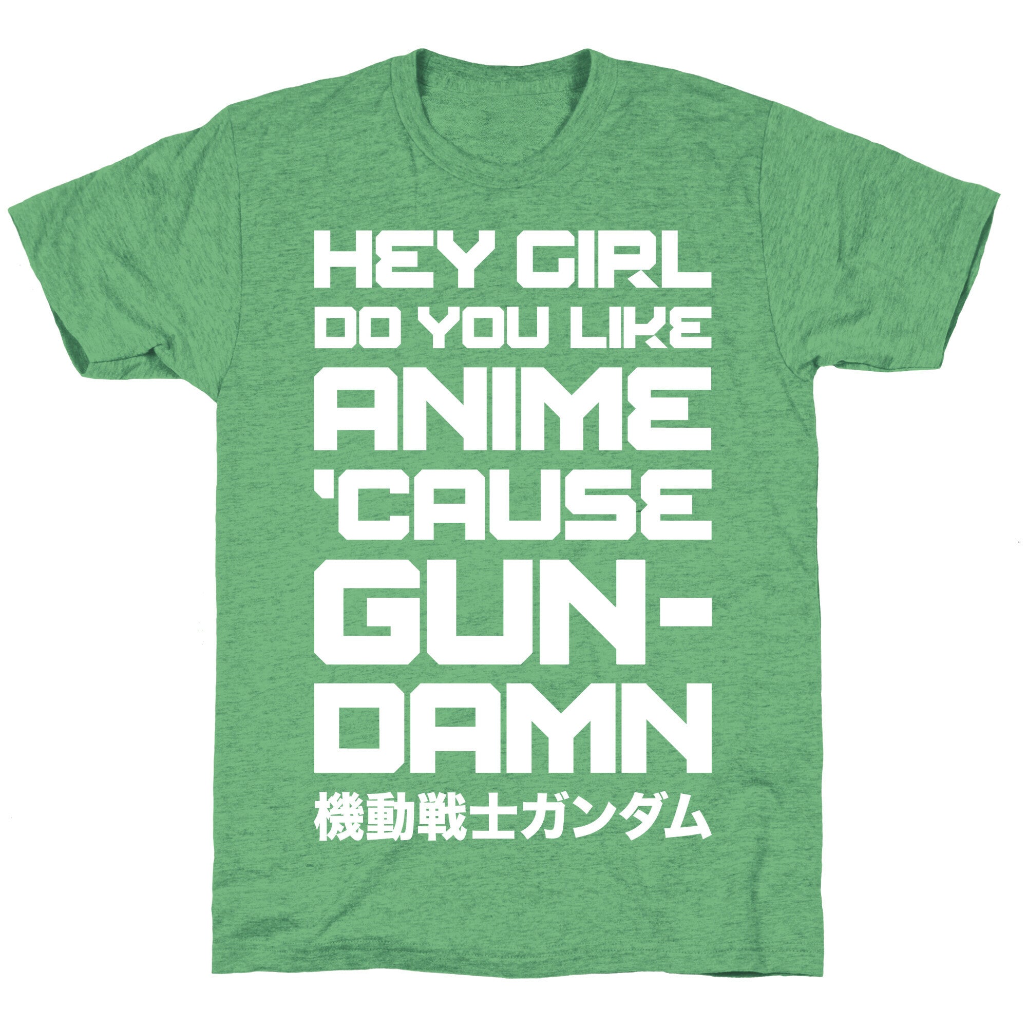 Do You Like Anime Cause Gun Damn Unisex Triblend Tee