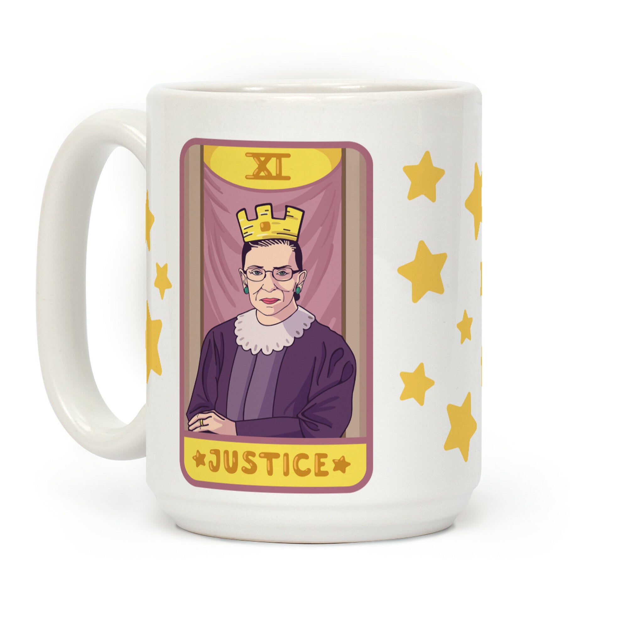 Ruth Bader Ginsburg Justice Tarot Coffee Mug
