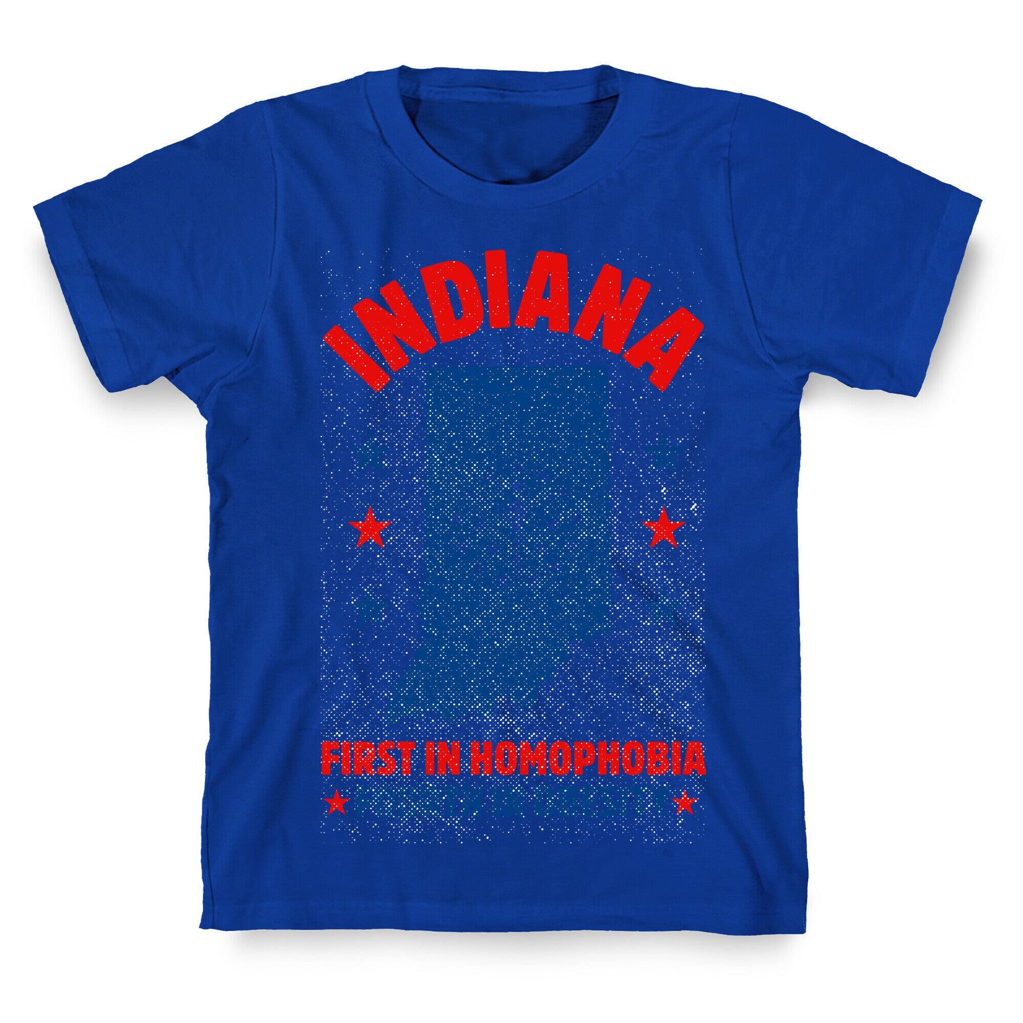 Indiana First in Homophobia Fourth in Obesity T-Shirt