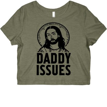 Daddy Issues Jesus Graphic Baby Tee