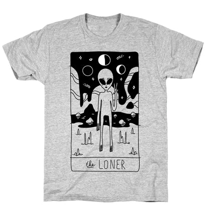 The Loner Tarot Card T-Shirt