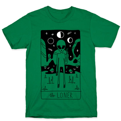 The Loner Tarot Card T-Shirt