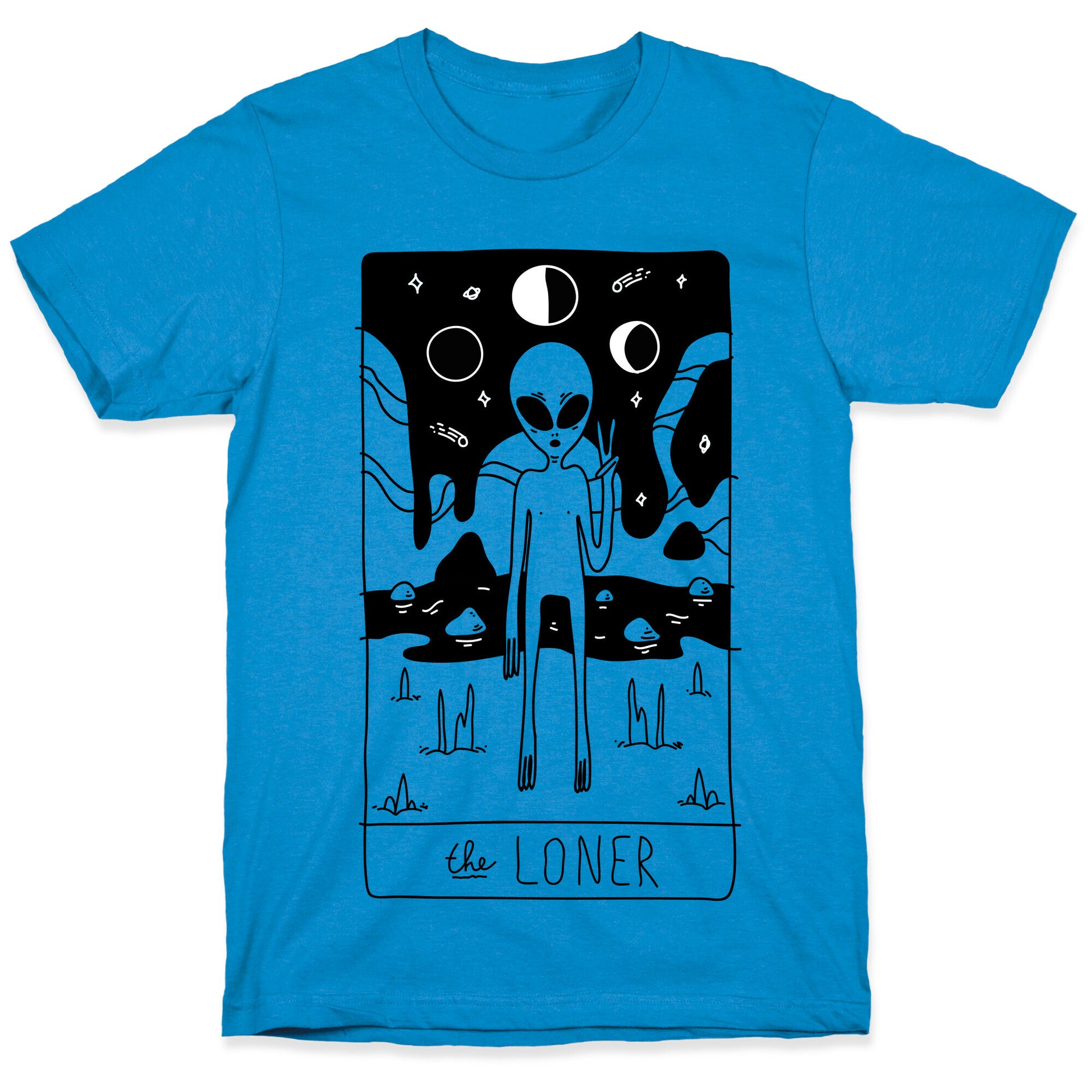 The Loner Tarot Card T-Shirt