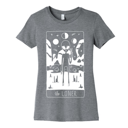 The Loner Tarot Card Women's Cotton Tee