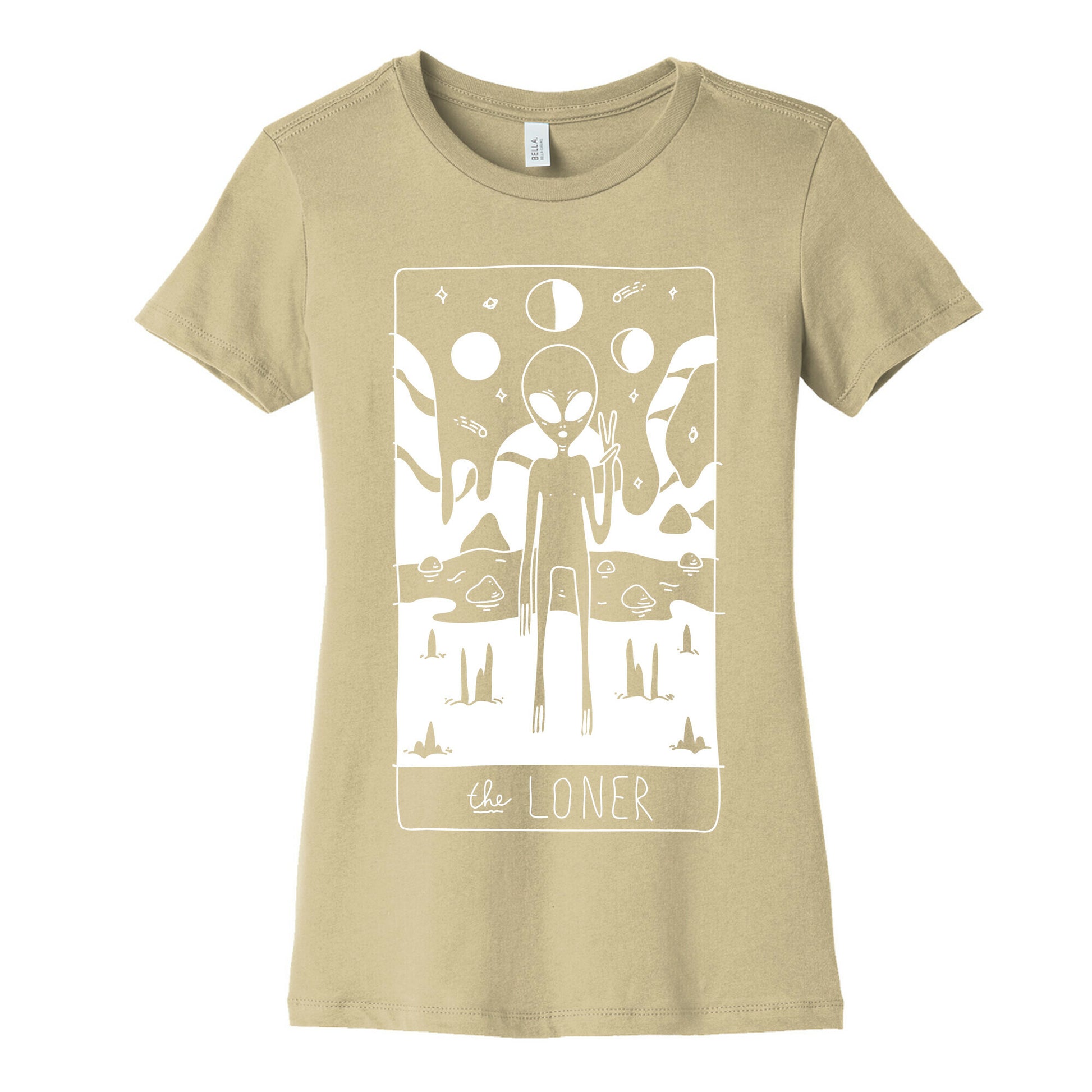 The Loner Tarot Card Women's Cotton Tee