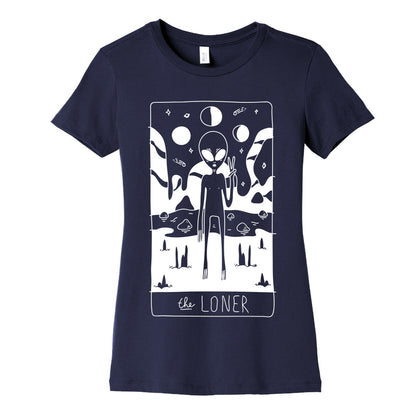 The Loner Tarot Card Women's Cotton Tee