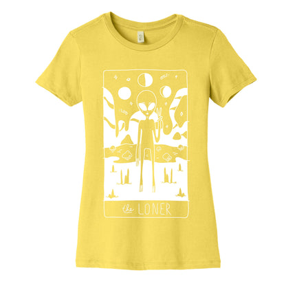 The Loner Tarot Card Women's Cotton Tee