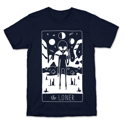 The Loner Tarot Card T-Shirt