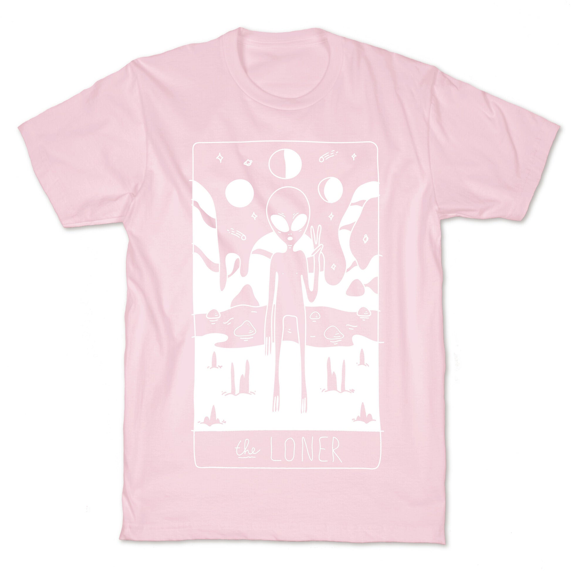 The Loner Tarot Card T-Shirt