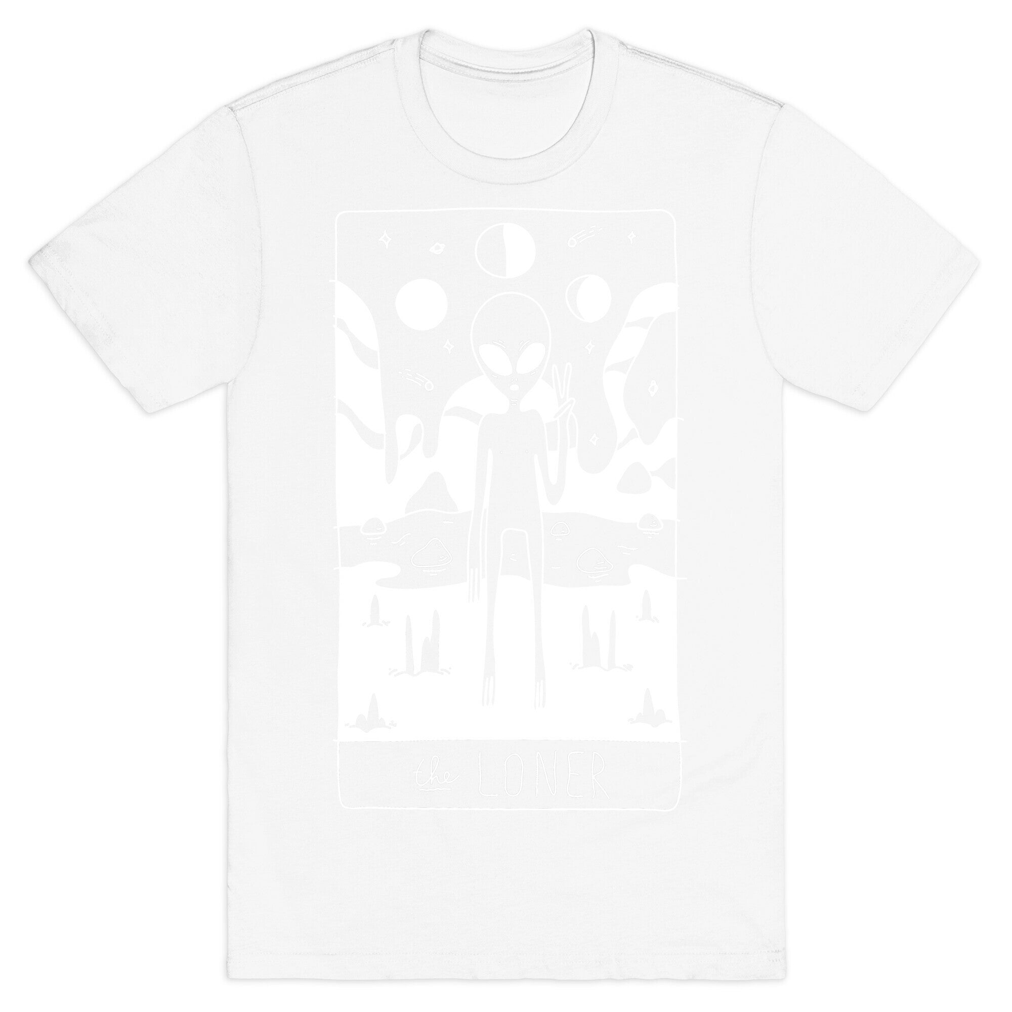 The Loner Tarot Card T-Shirt