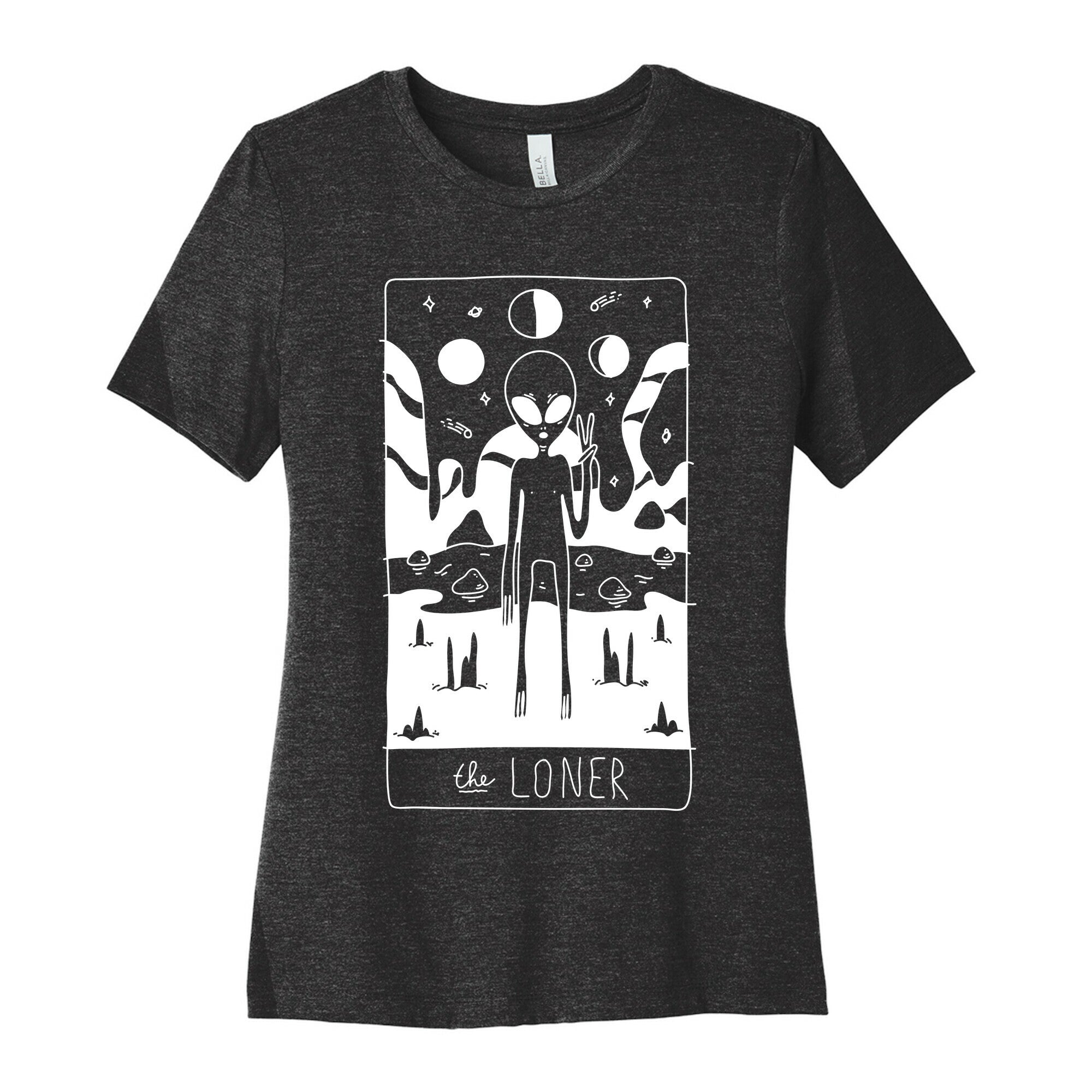The Loner Tarot Card Women's Cotton Tee