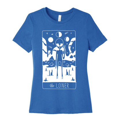 The Loner Tarot Card Women's Cotton Tee