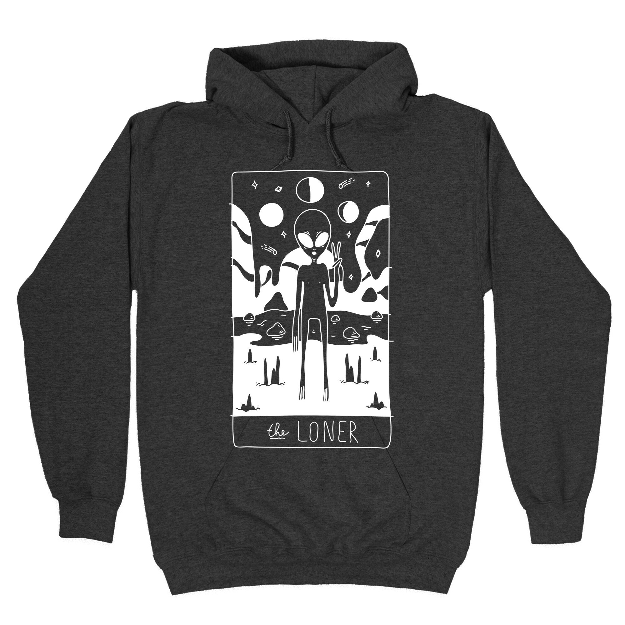 The Loner Tarot Card Hoodie