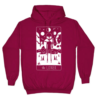 The Loner Tarot Card Hoodie