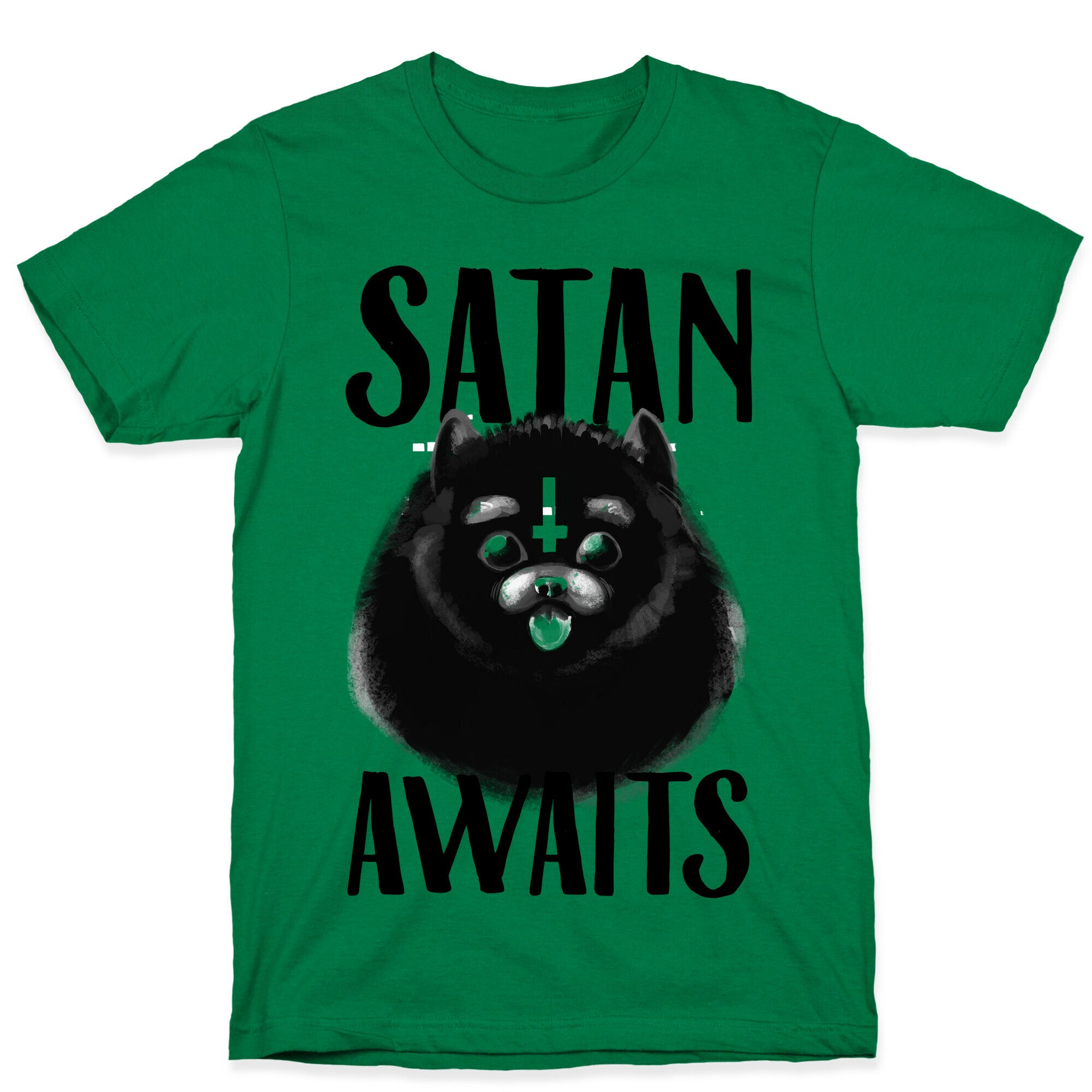 Satan Awaits Pomeranian T-Shirt