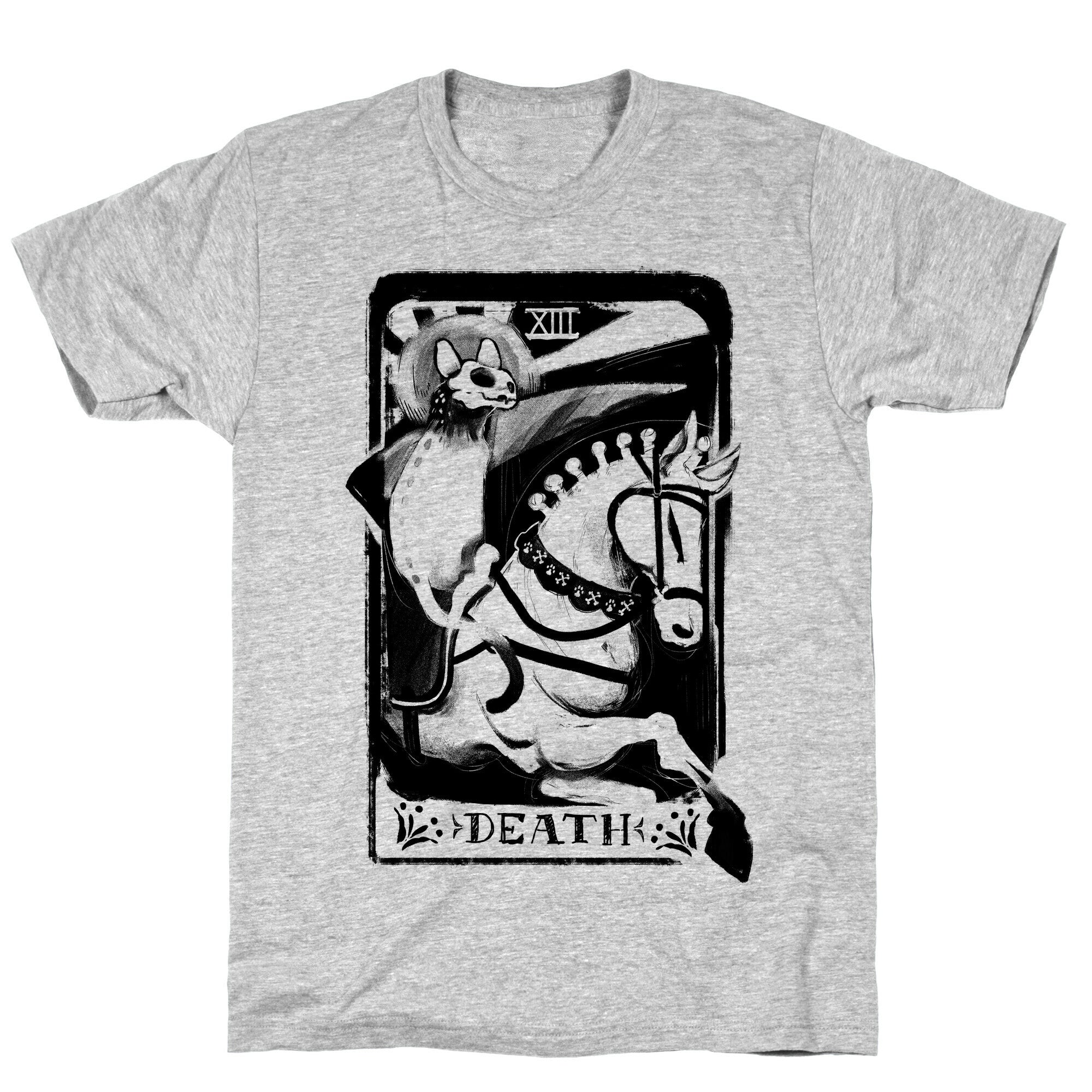 Cat Death Tarot T-Shirt