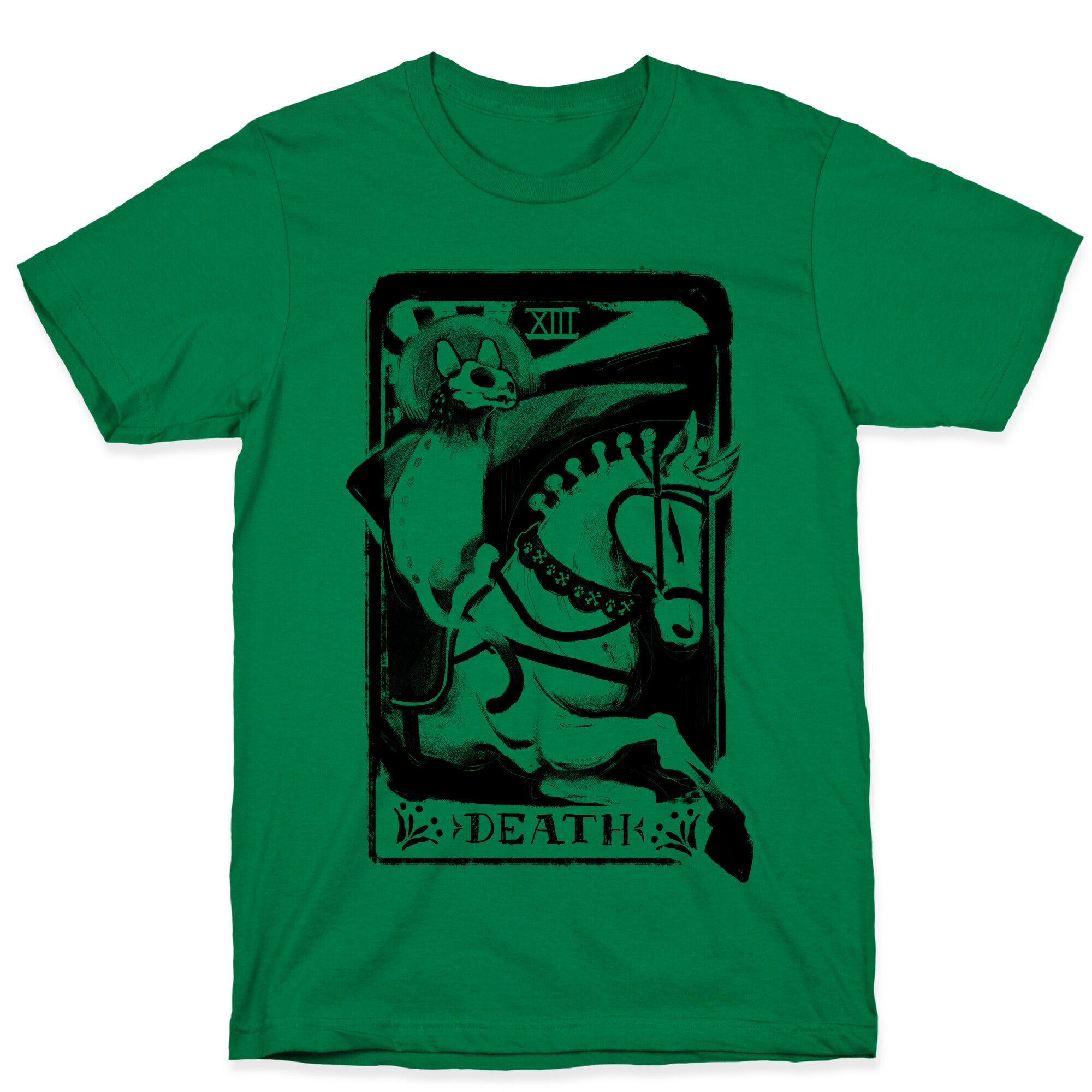 Cat Death Tarot T-Shirt