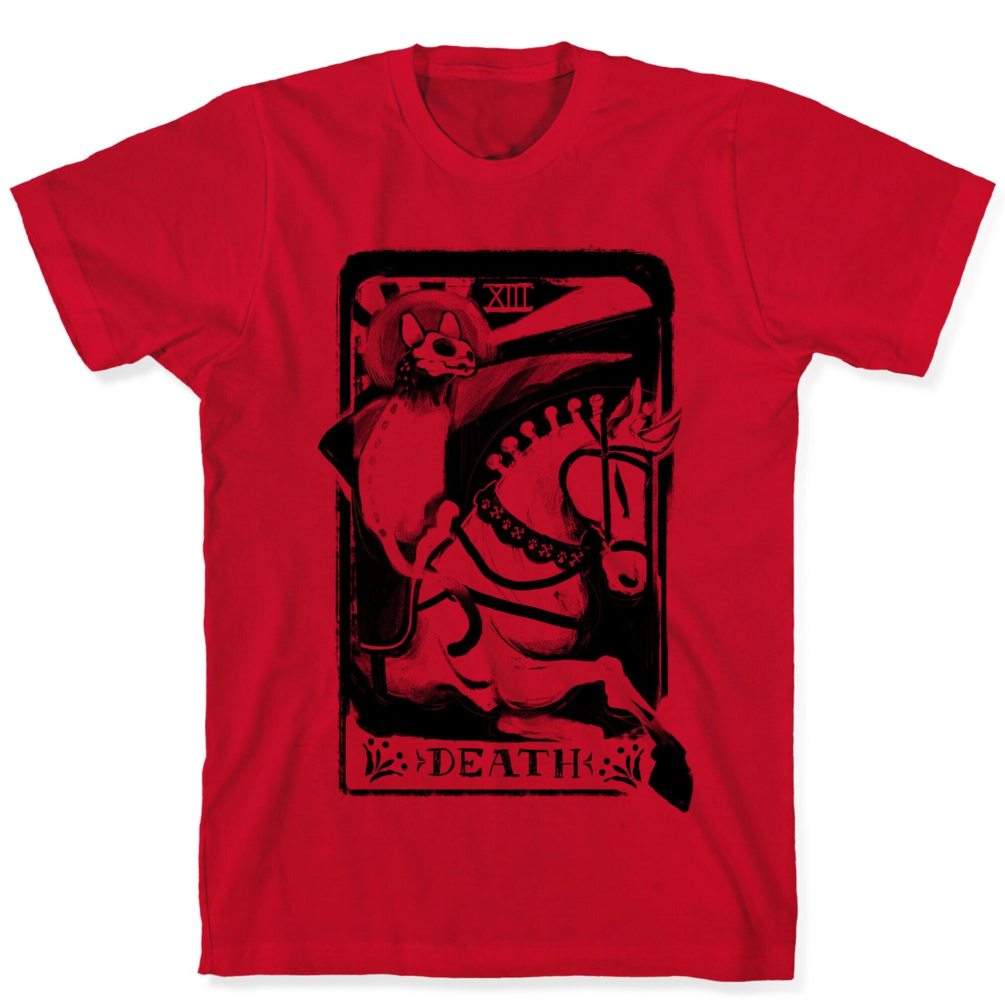 Cat Death Tarot T-Shirt