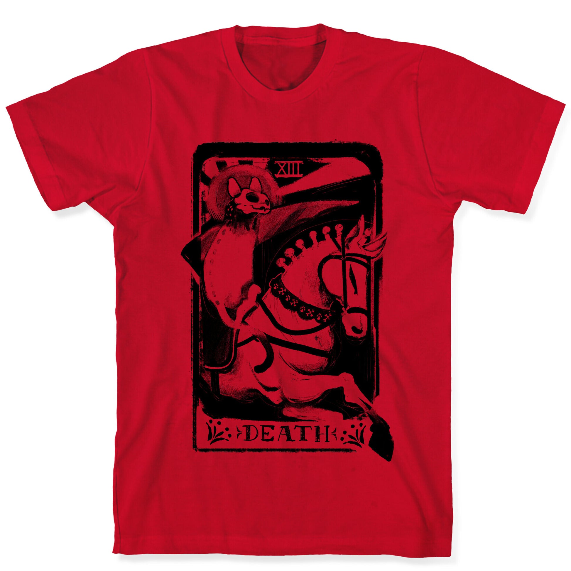Cat Death Tarot T-Shirt