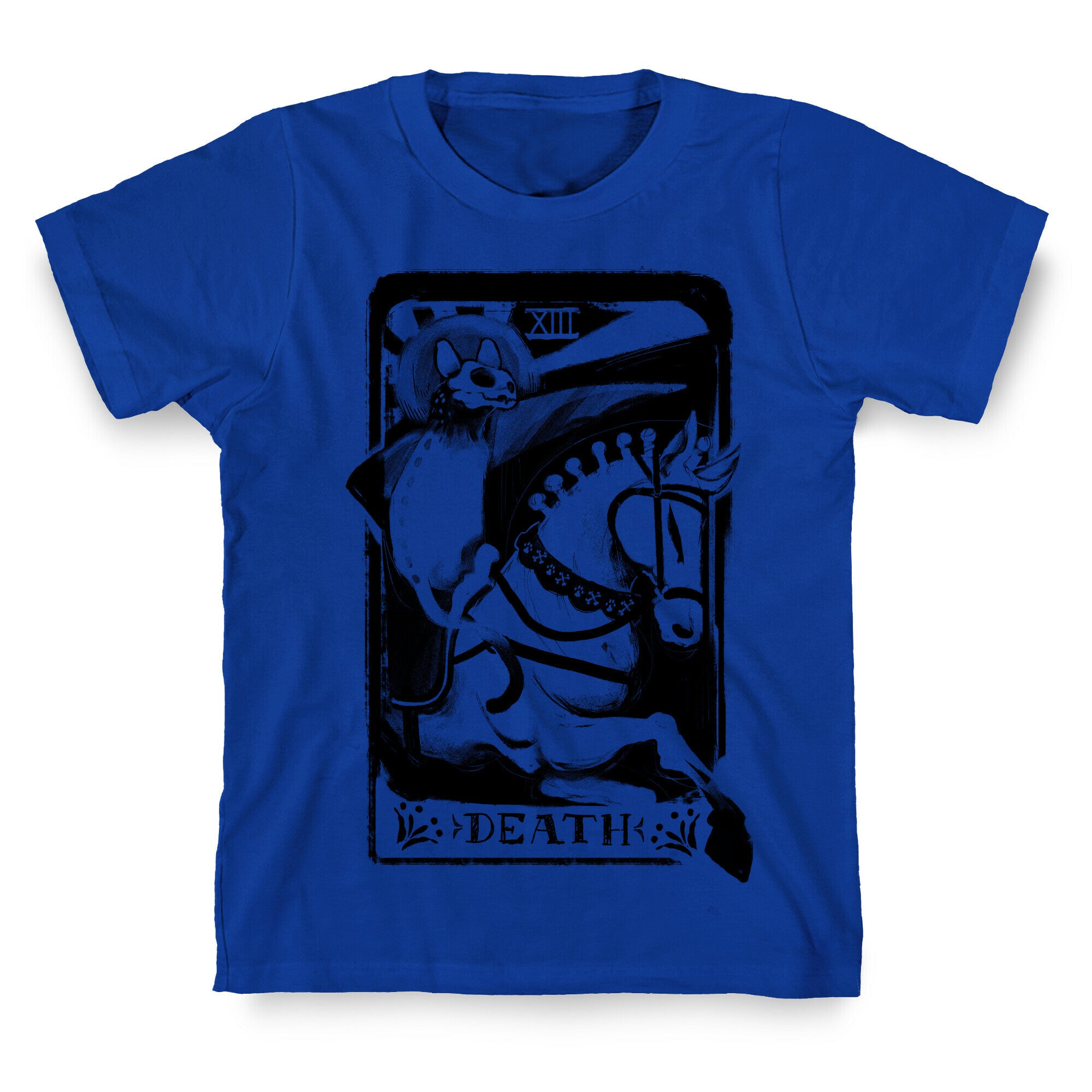 Cat Death Tarot T-Shirt
