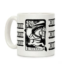 Cat Death Tarot Coffee Mug