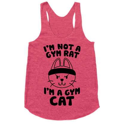 I'm A Gym Cat Racerback Tank