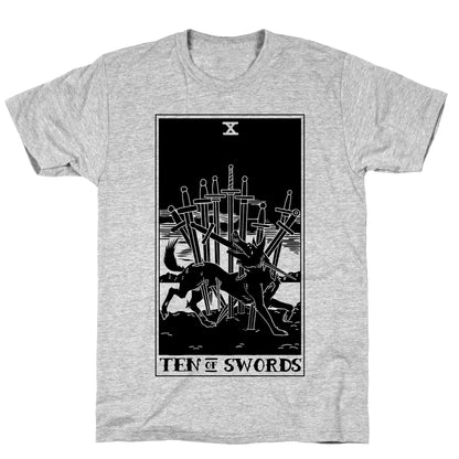 The Ten Of Swords T-Shirt