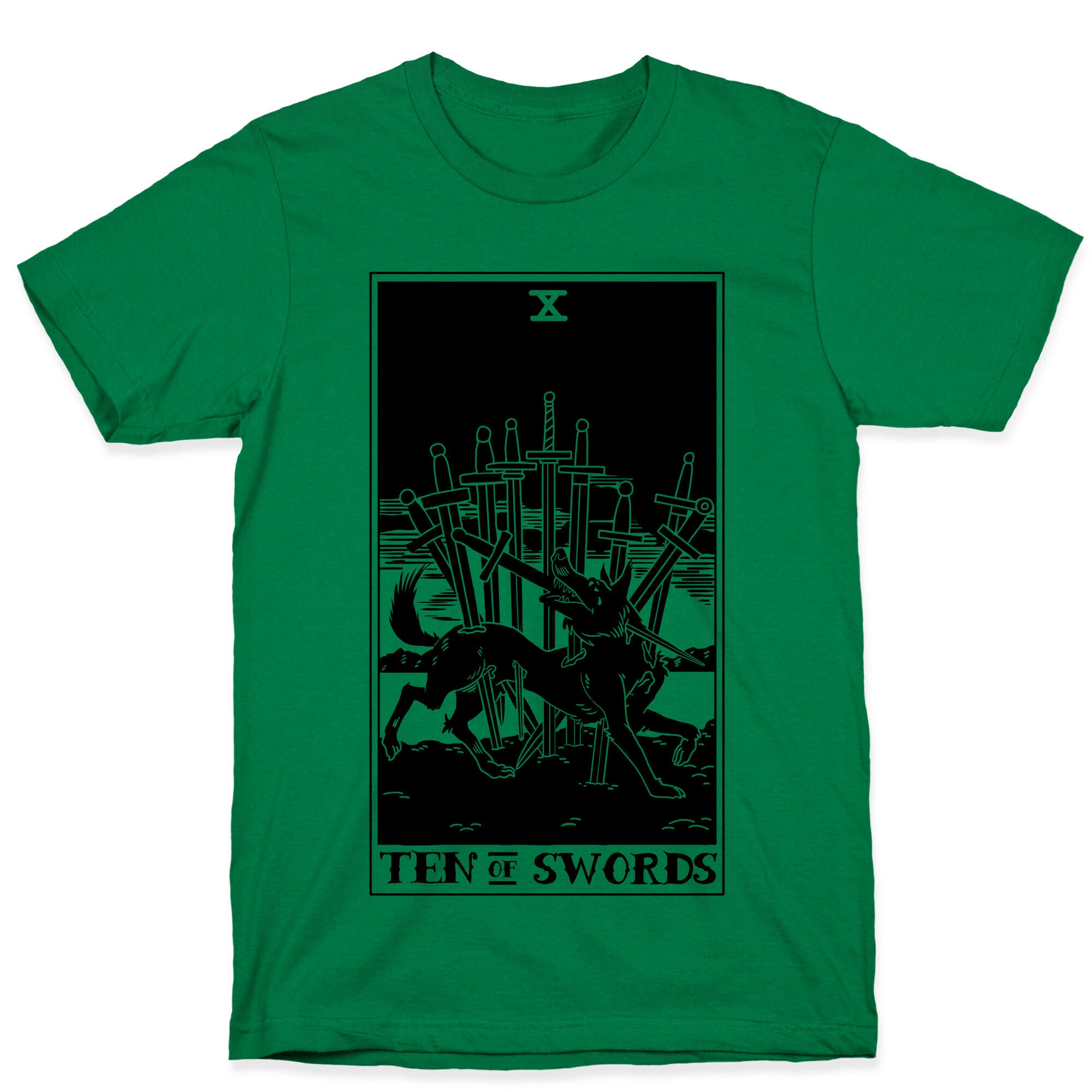 The Ten Of Swords T-Shirt