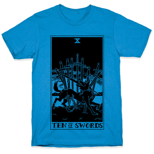 The Ten Of Swords T-Shirt