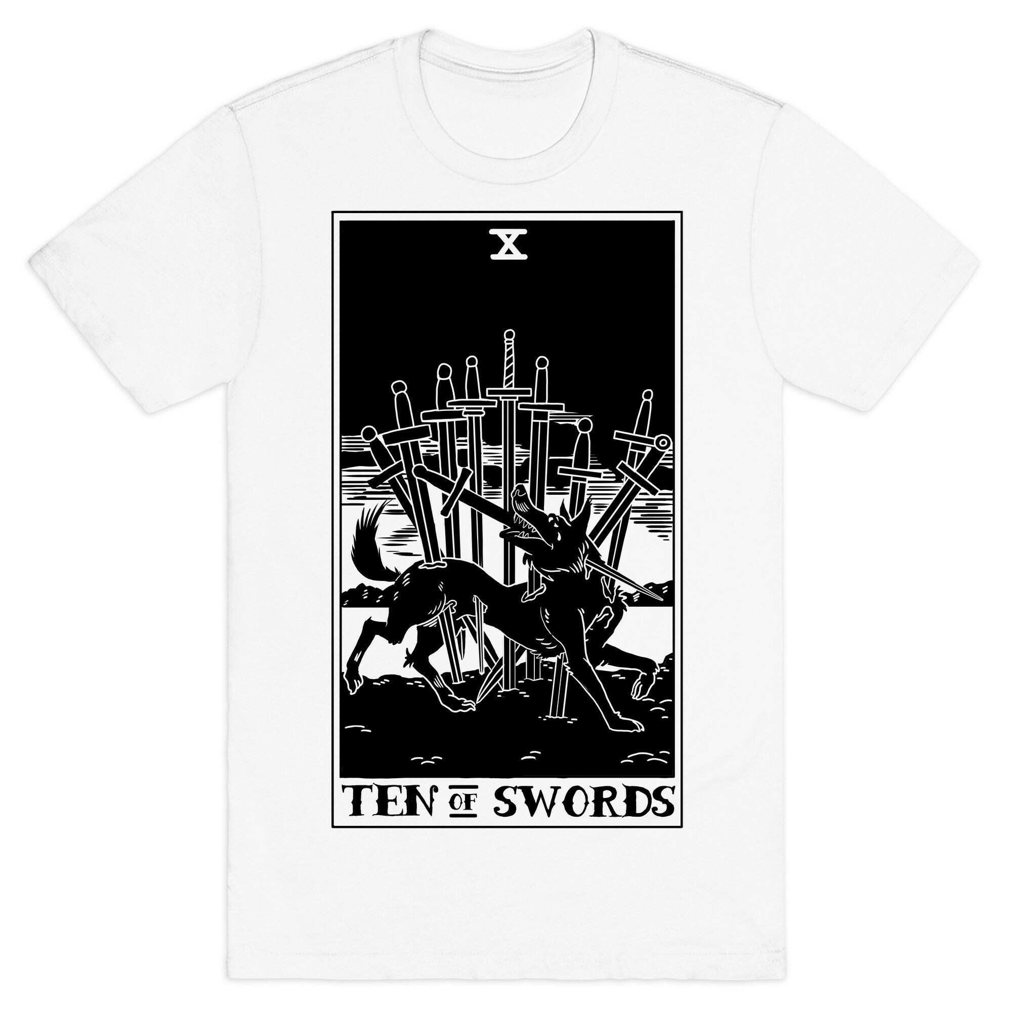 The Ten Of Swords T-Shirt
