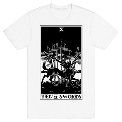 The Ten Of Swords T-Shirt