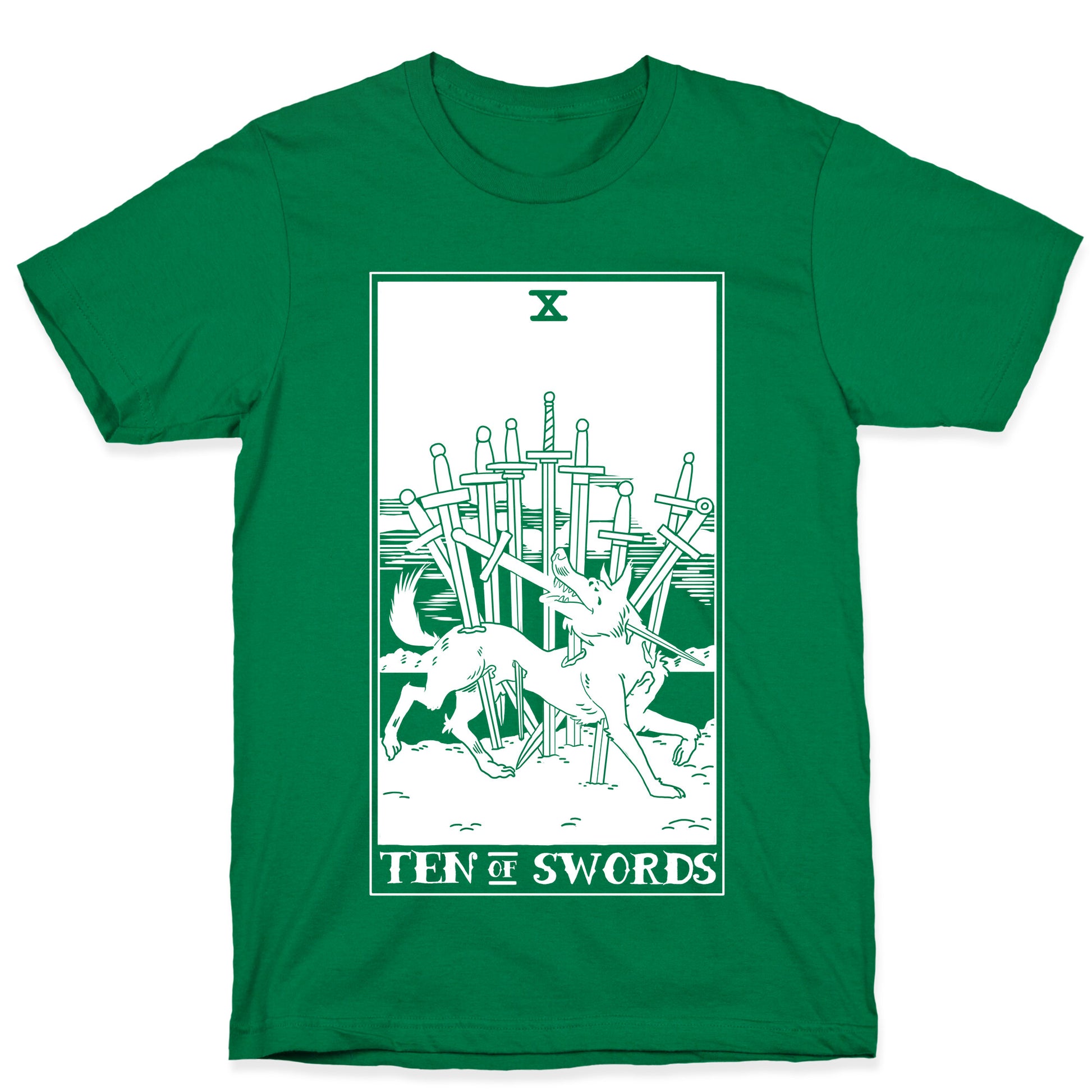 The Ten Of Swords T-Shirt