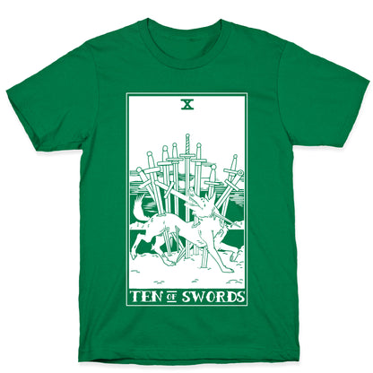 The Ten Of Swords T-Shirt