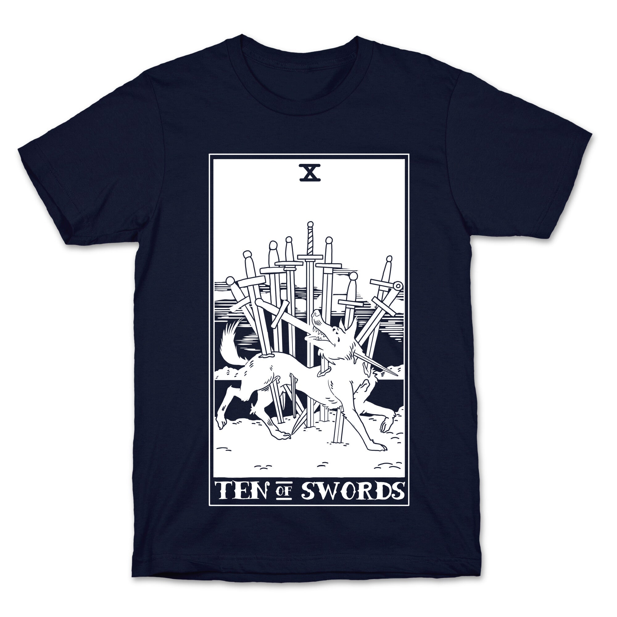 The Ten Of Swords T-Shirt